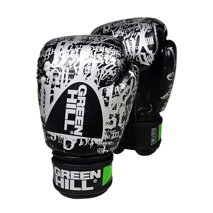 Green Hill Boxing Gloves – Professional Training & Sparring Gloves for Boxing, Kickboxing & Muay Thai