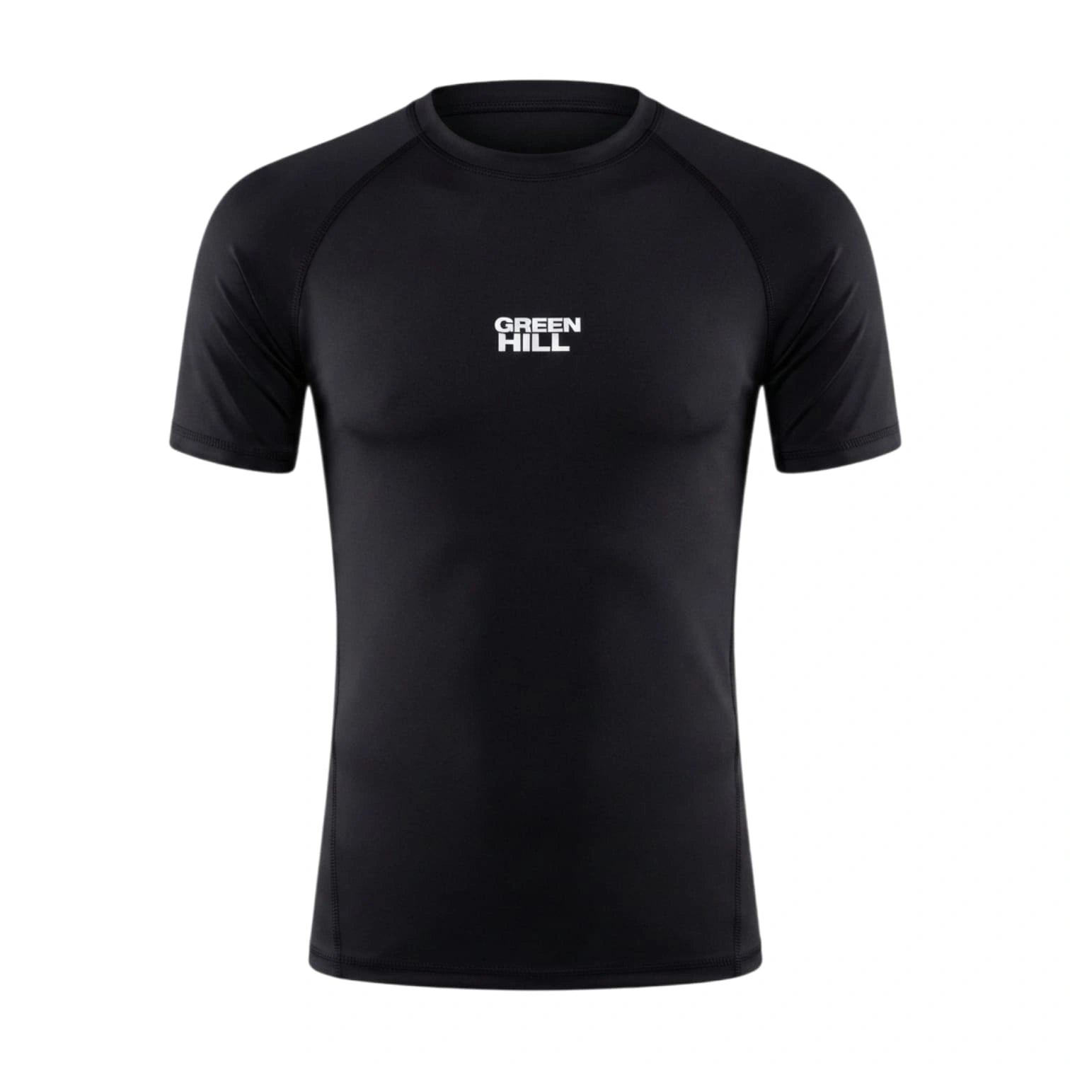 Green Hill Rash Guard & Stretch Shorts Set – MMA Compression Shirt & Fight Shorts Combo