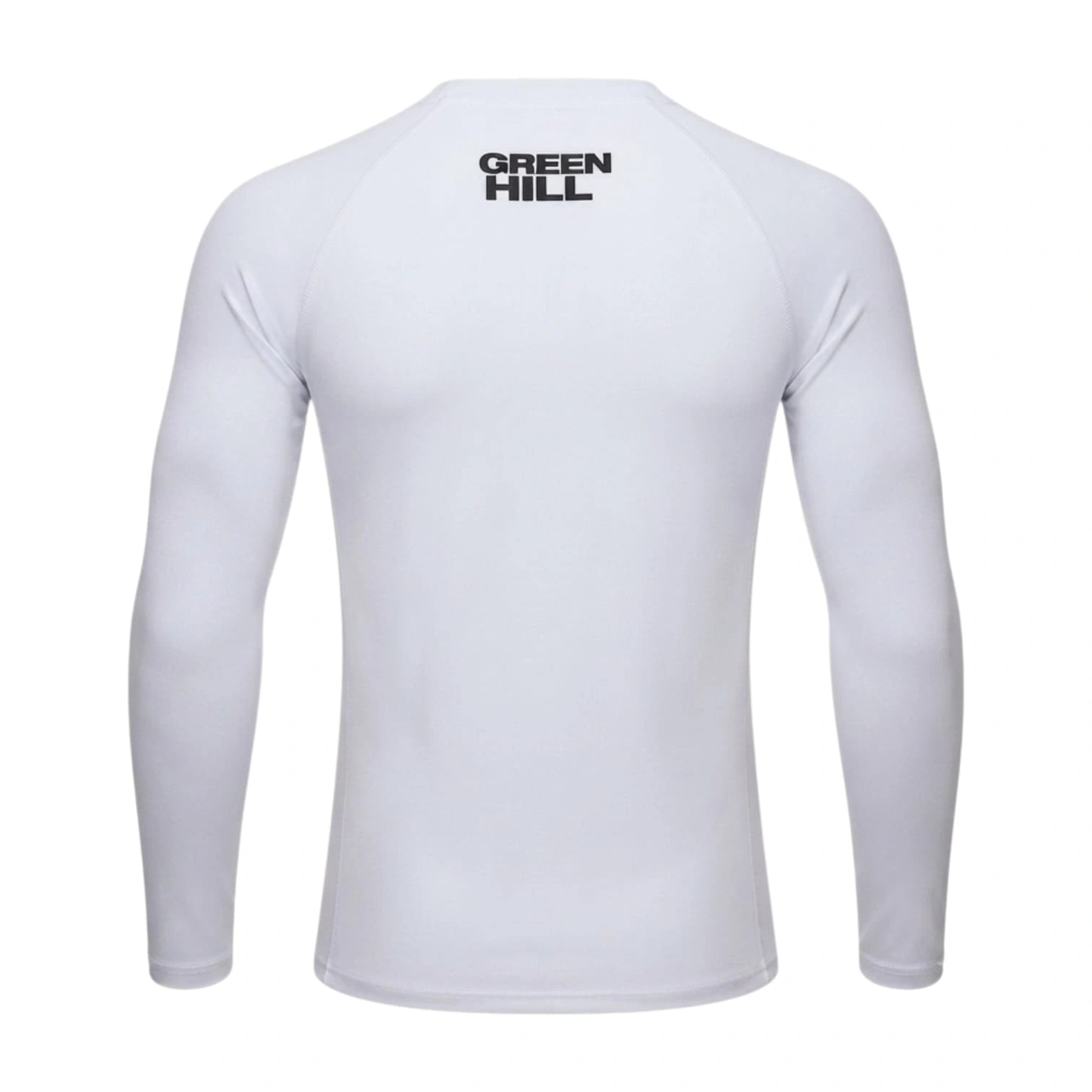 Green Hill Long Sleeve Rash Guard – Performance Compression Shirt for MMA, BJJ & Grappling