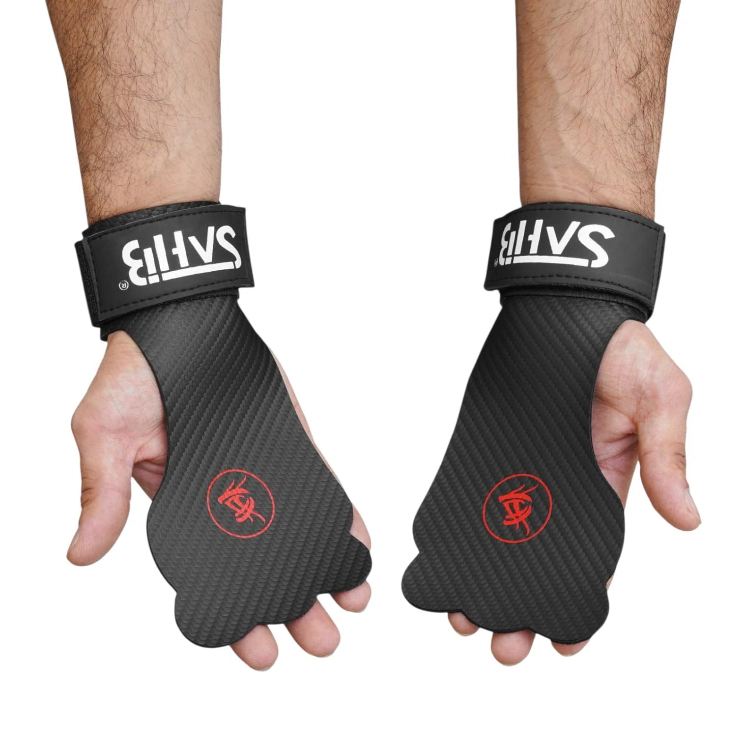 SAHIB Lifting Grip Gloves – Premium Gym Grip Gloves for Weightlifting, CrossFit & Strength Training