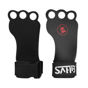 SAHIB Lifting Grip Gloves with Finger Holes – Premium Gym Grips for Weightlifting, Pull-Ups & CrossFit