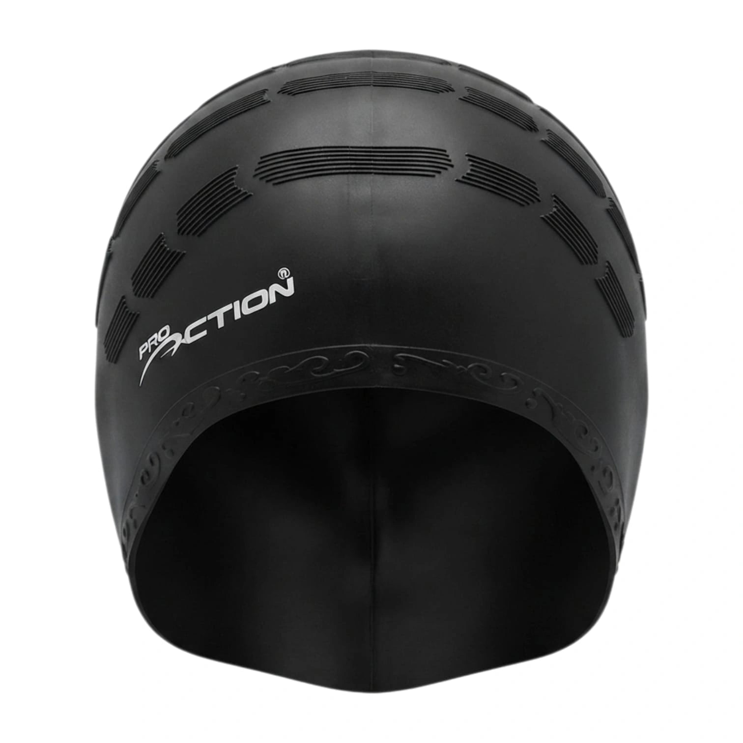 Action Swimming Cap with Ear Protection – Ergonomic Silicone Swim Cap for Pool & Training