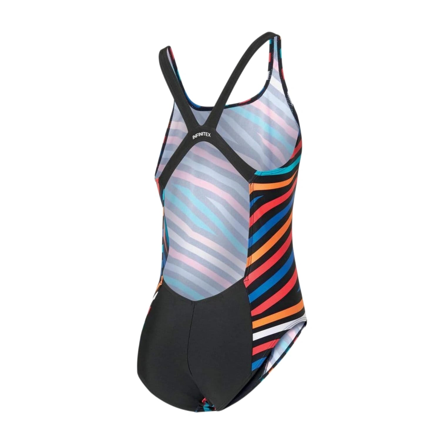adidas Girls' Stretch Swimming Suit – Kids' One-Piece Swimwear for Pool, Training & Beach