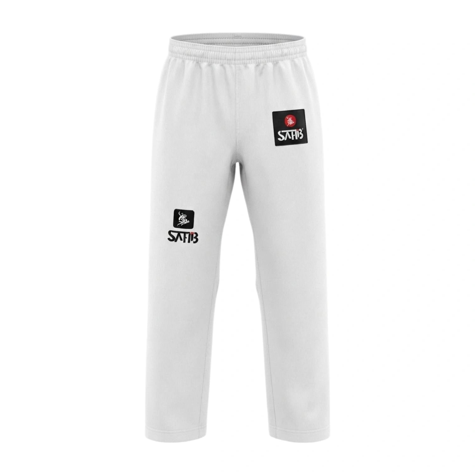 SAHIB Black & Red Taekwondo Uniform – Premium Martial Arts Dobok for Training & Competition