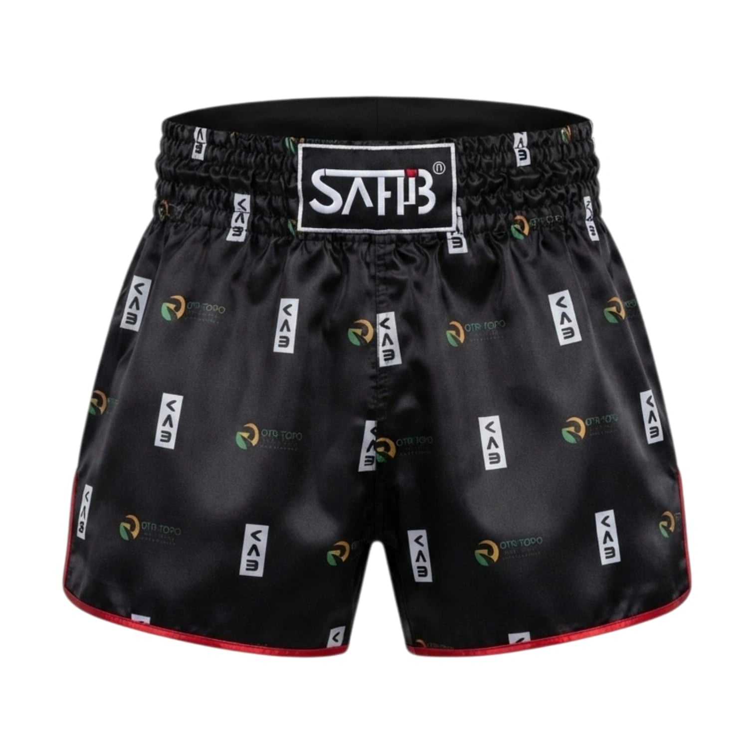 SAHIB Muay Thai Shorts – Lightweight Satin Kickboxing Shorts for Training & Competition