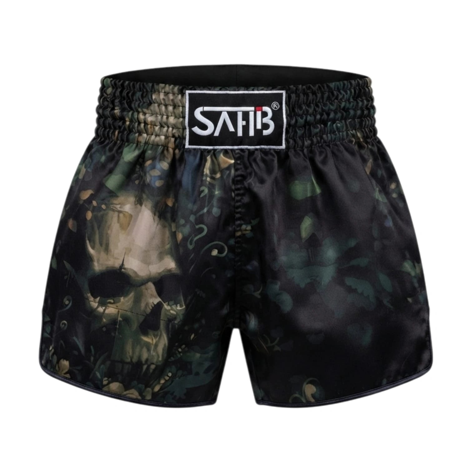 SAHIB Muay Thai Shorts – Lightweight Satin Kickboxing Shorts for Training & Competition