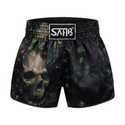 SAHIB Muay Thai Shorts – Lightweight Satin Kickboxing Shorts for Training & Competition