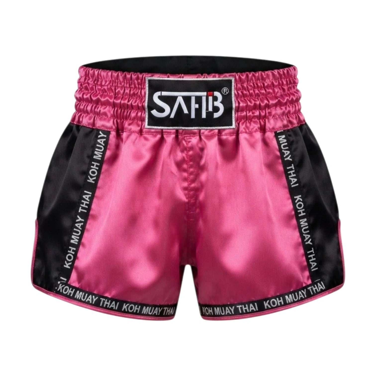 SAHIB Muay Thai Shorts – Lightweight Satin Kickboxing Shorts for Training & Competition