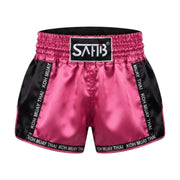 SAHIB Muay Thai Shorts – Lightweight Satin Kickboxing Shorts for Training & Competition