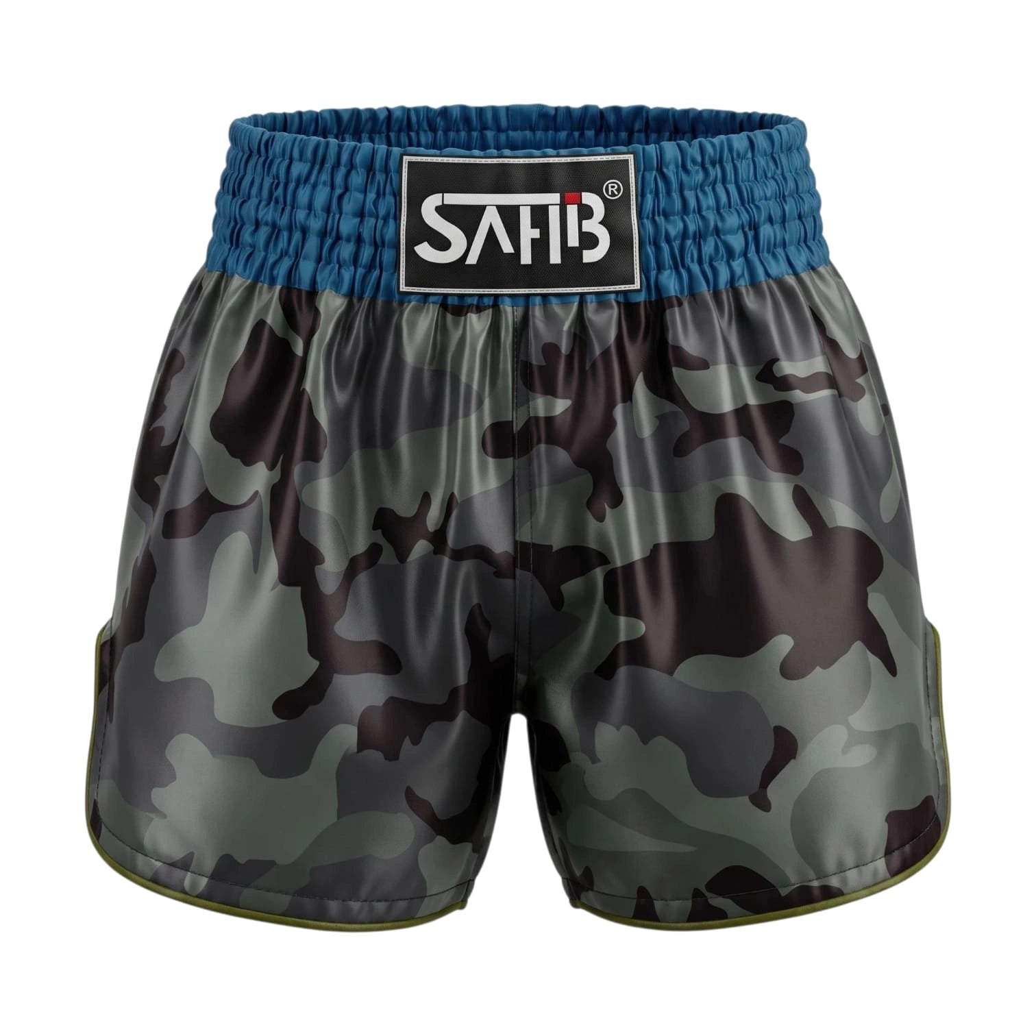 SAHIB Muay Thai Shorts – Lightweight Satin Kickboxing Shorts for Training & Competition
