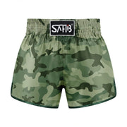 SAHIB Muay Thai Shorts – Lightweight Satin Kickboxing Shorts for Training & Competition