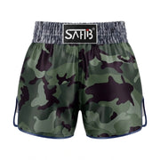 SAHIB Muay Thai Shorts – Lightweight Satin Kickboxing Shorts for Training & Competition