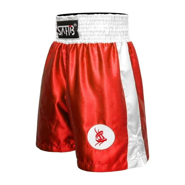 SAHIB Boxing Shorts – Lightweight Satin Boxing Trunks for Training & Competition