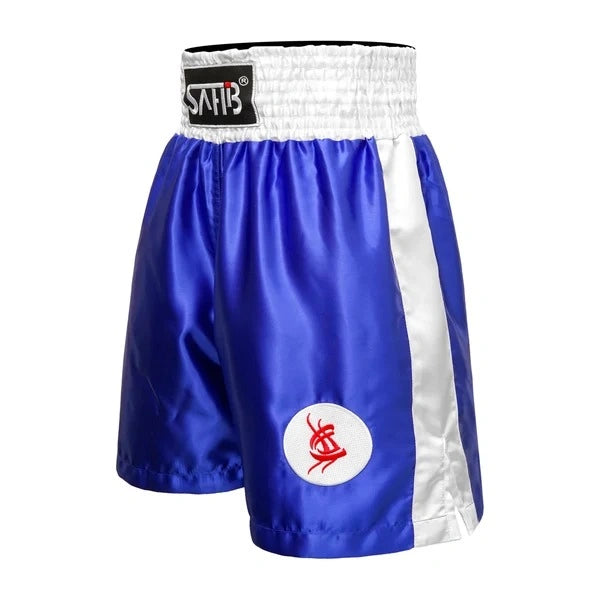 SAHIB Boxing Shorts – Lightweight Satin Boxing Trunks for Training & Competition