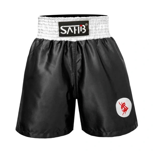 SAHIB Boxing Shorts – Lightweight Satin Boxing Trunks for Training & Competition