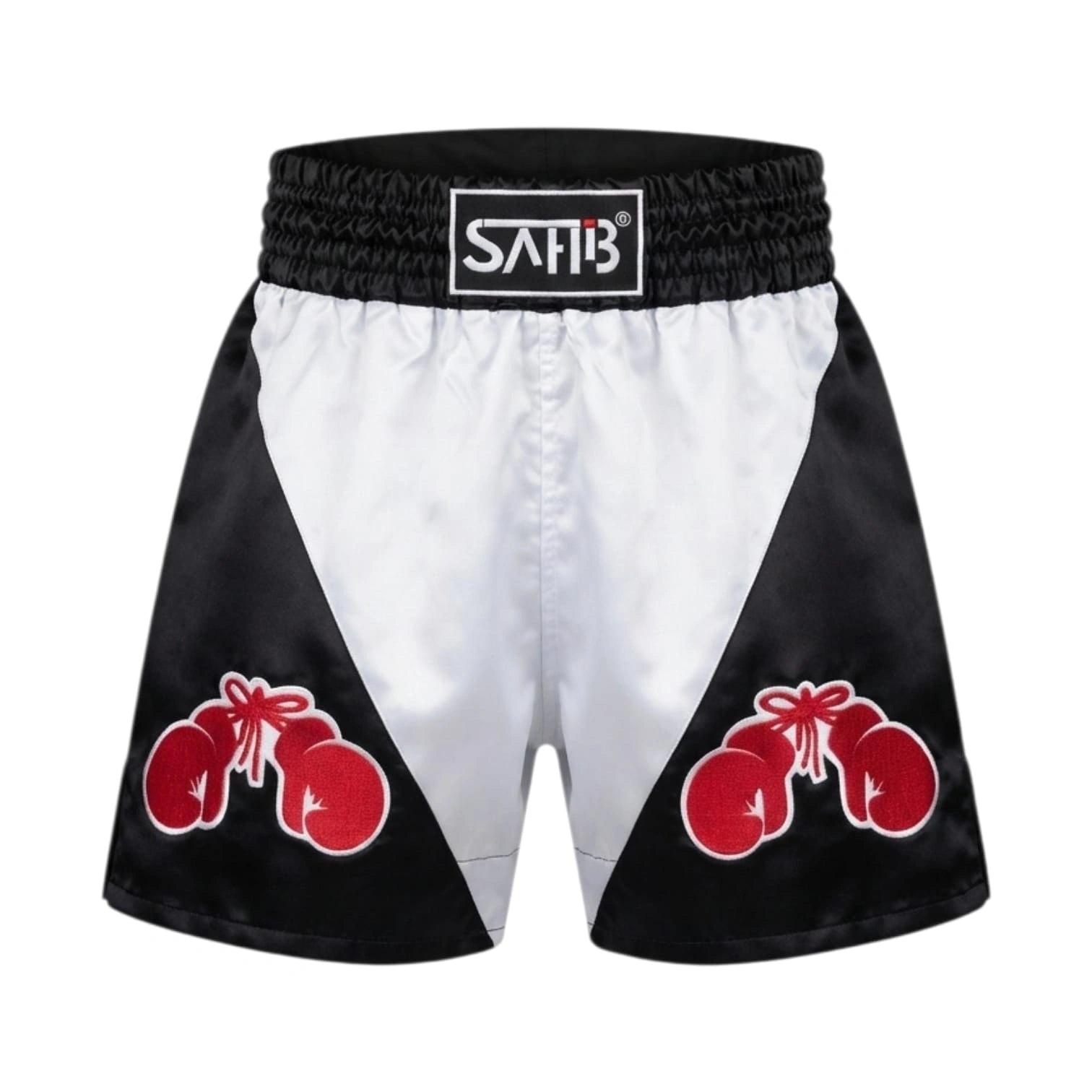 SAHIB Boxing Short – Premium Satin Boxing Trunks for Training & Competition