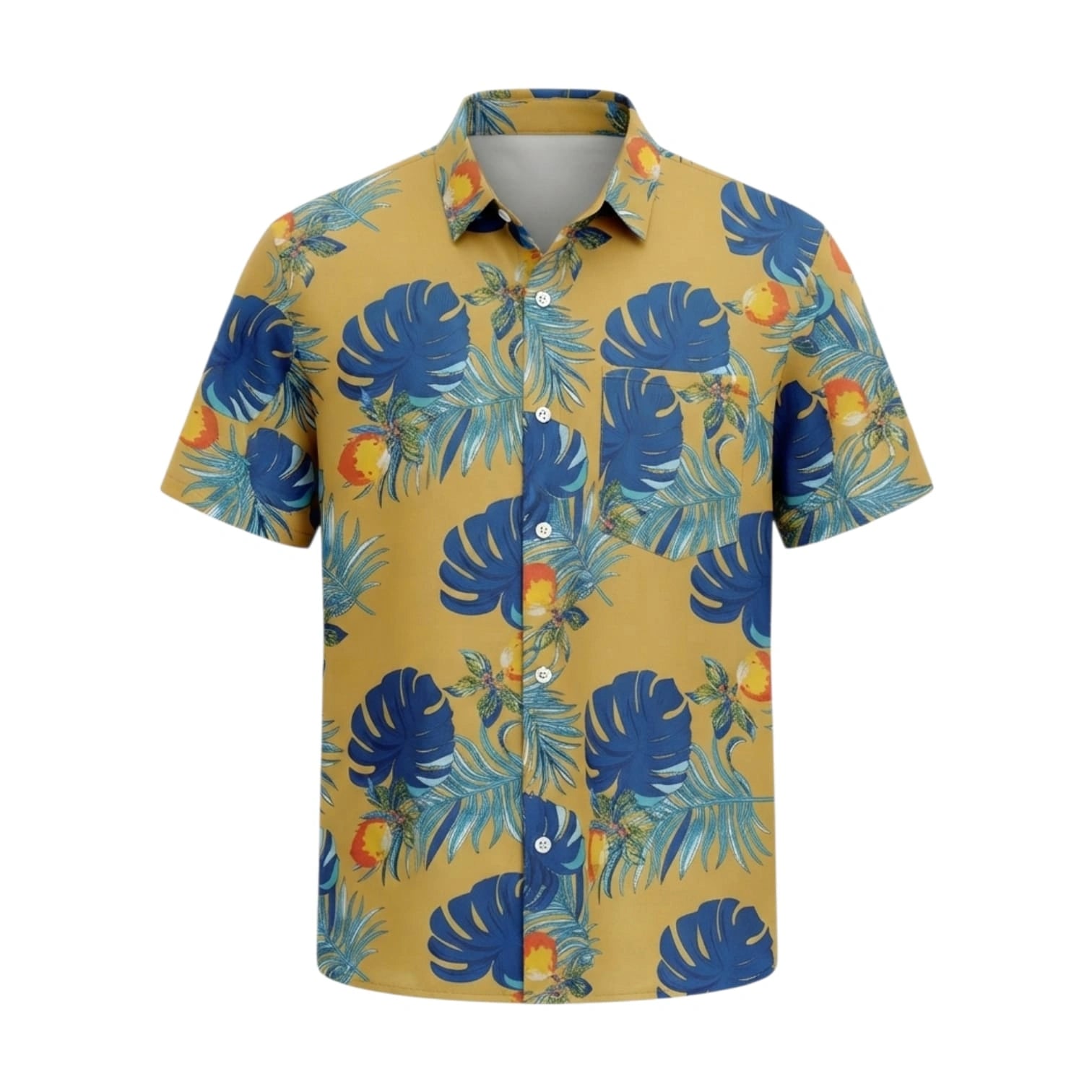Al Nafees Beach Set – Men's Matching Beach Shirt & Shorts Summer Outfit