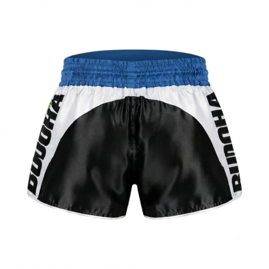 SAHIB Muay Thai Shorts – Premium Satin Fight Shorts for Muay Thai, Kickboxing & MMA