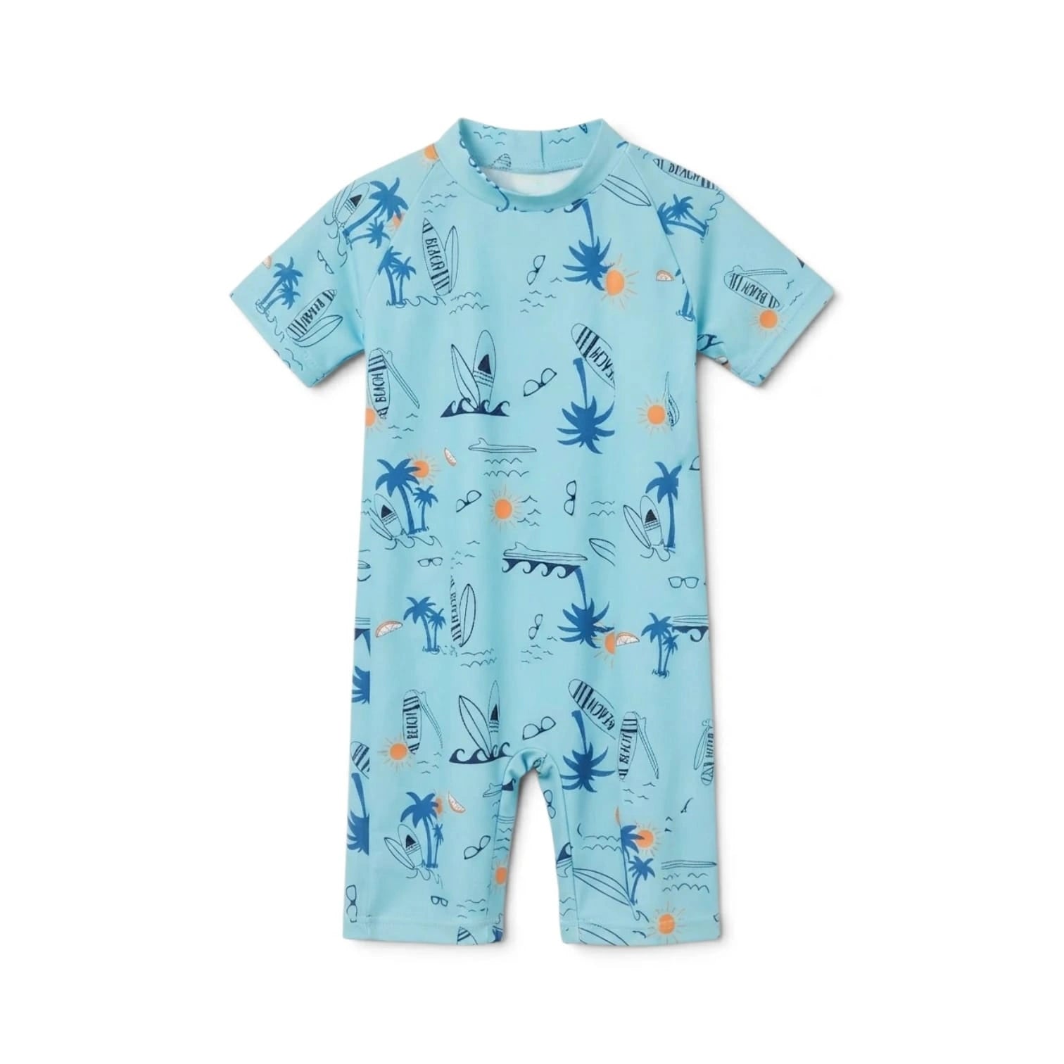 Forever Boys Swimming Suit with Swimming Cap – Quick-Dry Kids Swimwear Set for Pool & Beach