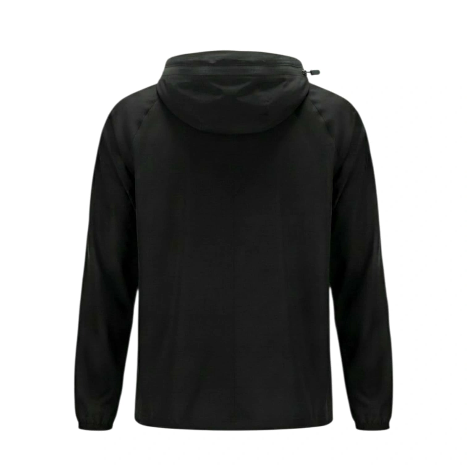 Azol Men's Hooded Jacket – 100% Polyester Packable Hood Windbreaker with Hidden Zip Hood