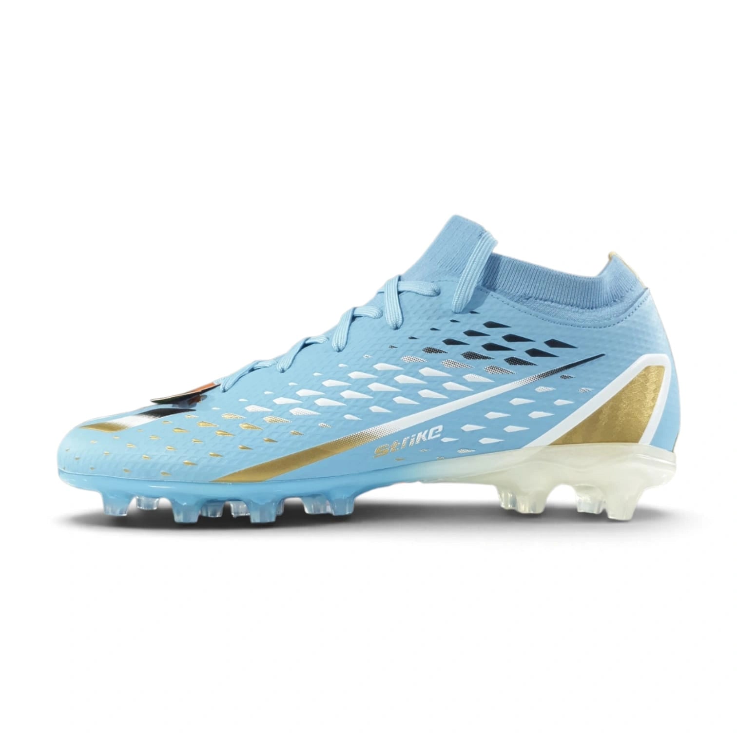 Strike Men's Football Boots – Natural Grass Firm Ground Soccer Cleats for Match & Training