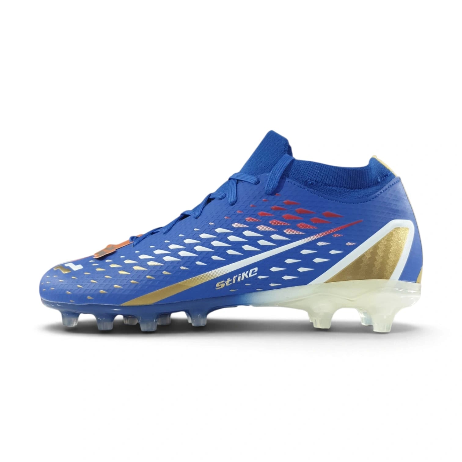 Strike Men's Football Boots – Natural Grass Firm Ground Soccer Cleats for Match & Training