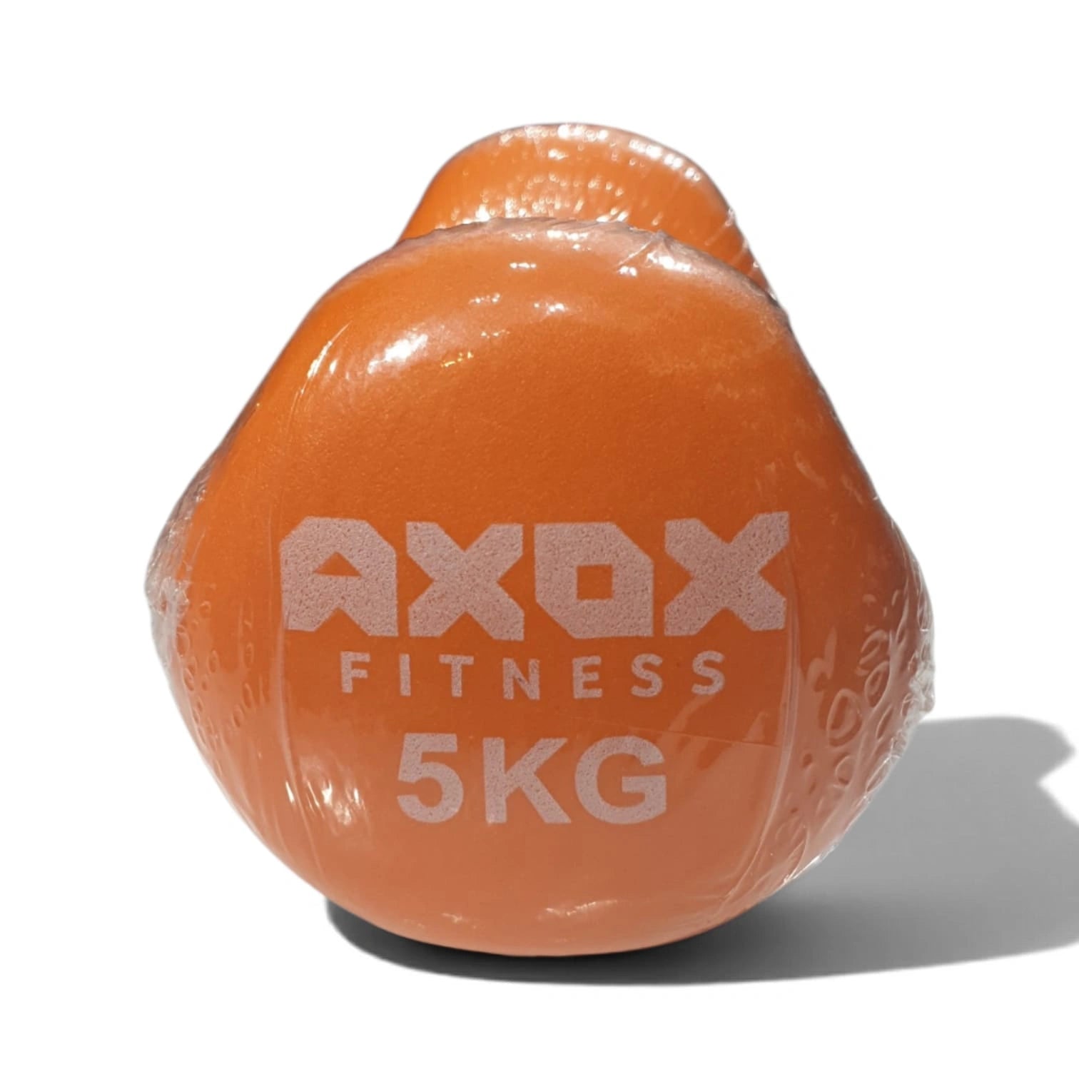 AXOX Neoprene Dumbbells 5kg – Non-Slip Hand Weights for Home Gym & Strength Training