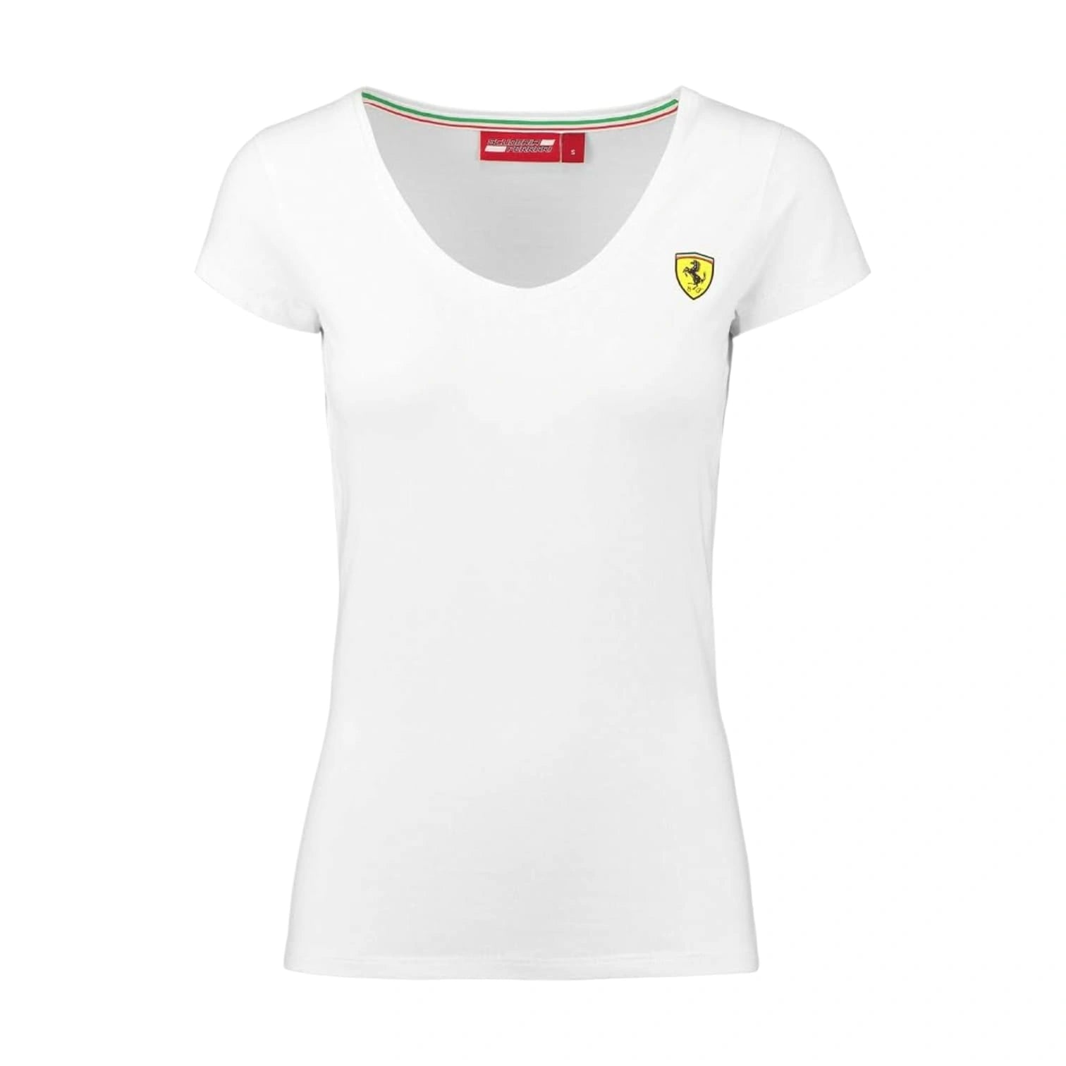 Ferrari Women's T-Shirt – Stylish Motorsport Casual Tee for Everyday Wear