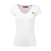 Ferrari Women's T-Shirt – Stylish Motorsport Casual Tee for Everyday Wear