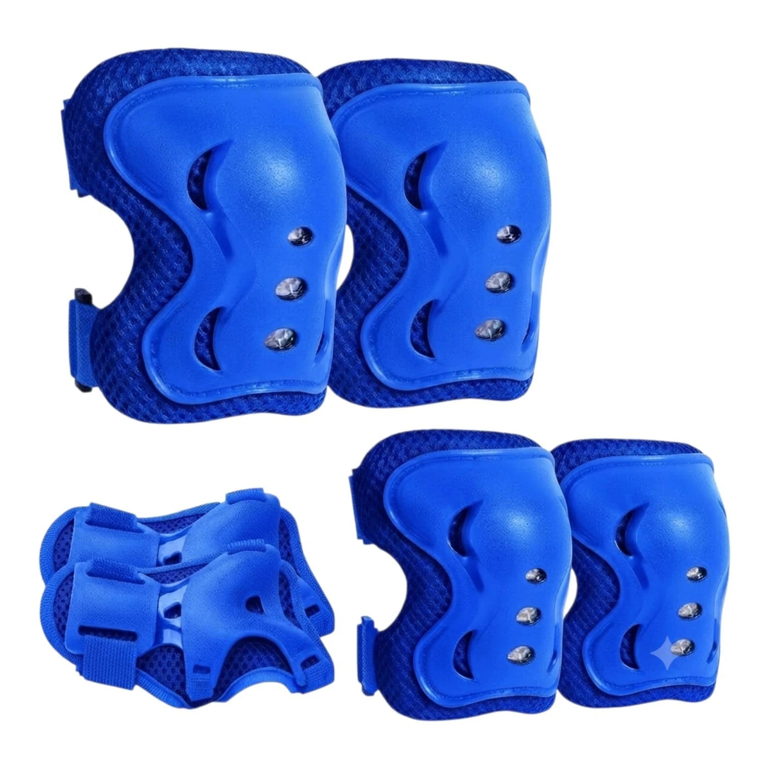 ACTION Skate Protective Gear Set – Protective Pads for Skateboarding, Roller Skating & Cycling