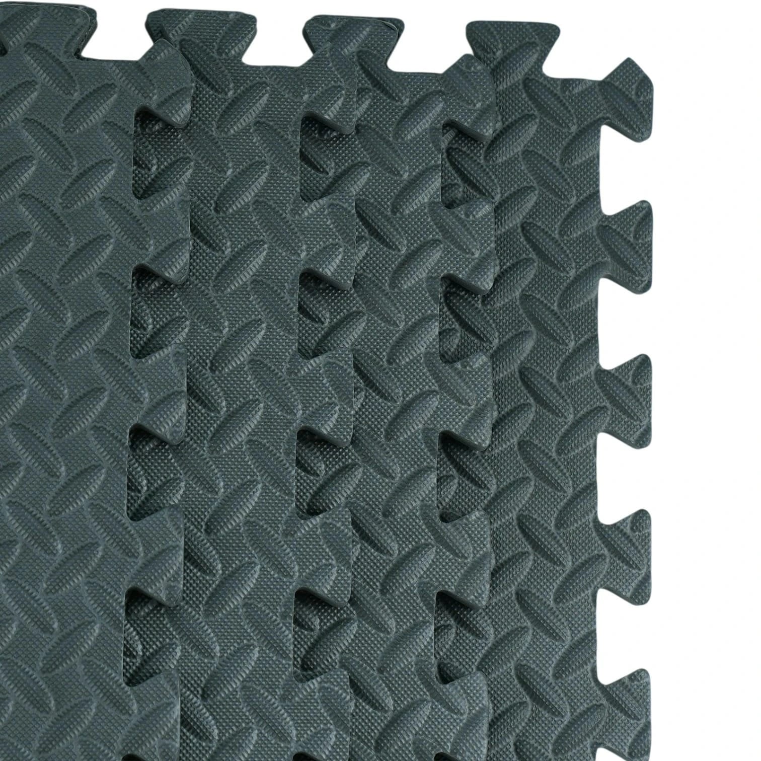 ACTIVE Interlocking Exercise Mat – 12mm EVA Puzzle Floor Mat Set for Gym & Home Workouts