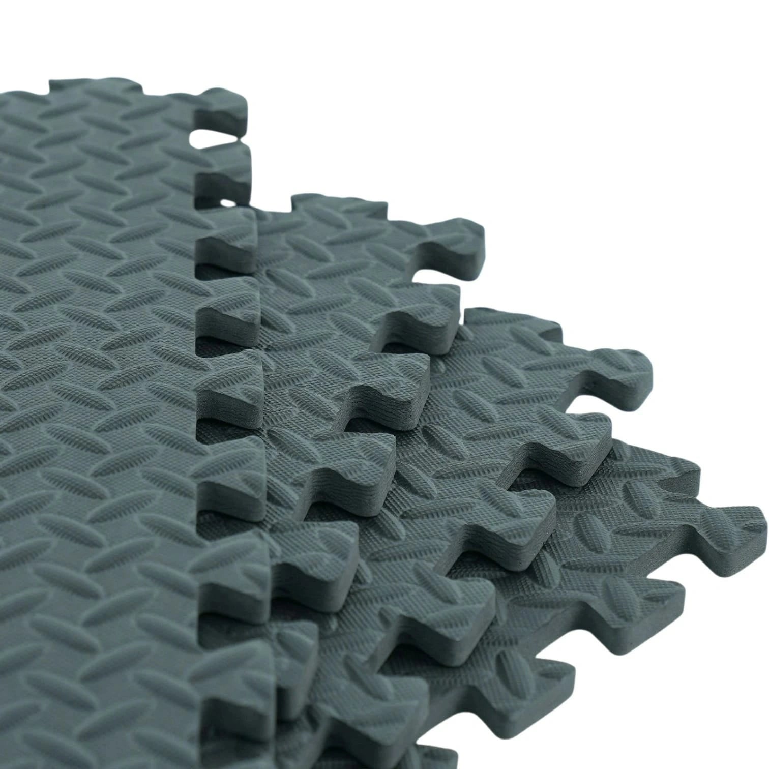 ACTIVE Interlocking Exercise Mat – 12mm EVA Puzzle Floor Mat Set for Gym & Home Workouts