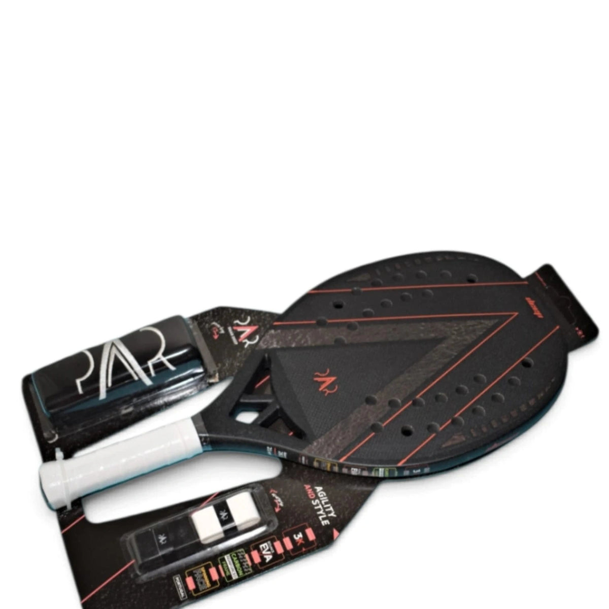 PAAR Beach Tennis Racket – Durable Beach Tennis Paddle for Training & Recreation