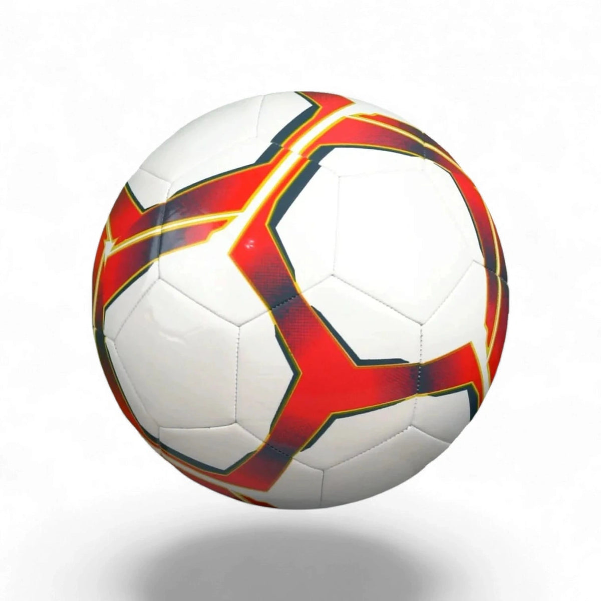 Green Hill Garnet 32-Panel Football – Training & Recreational Soccer Ball