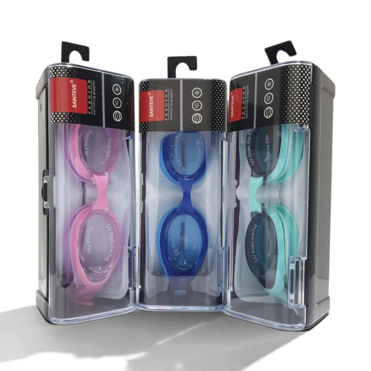 SAINTEVE Swimming Goggles – Unisex Anti-Fog Swim Goggles for Training & Recreation