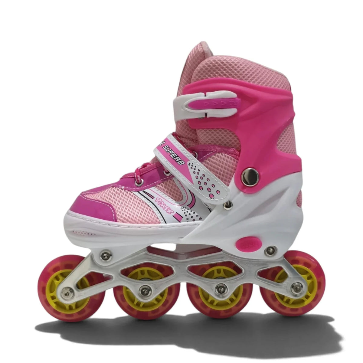 Forever Skate Shoes – Adjustable Kids Roller Skate Shoes with 4-Size Growth Design