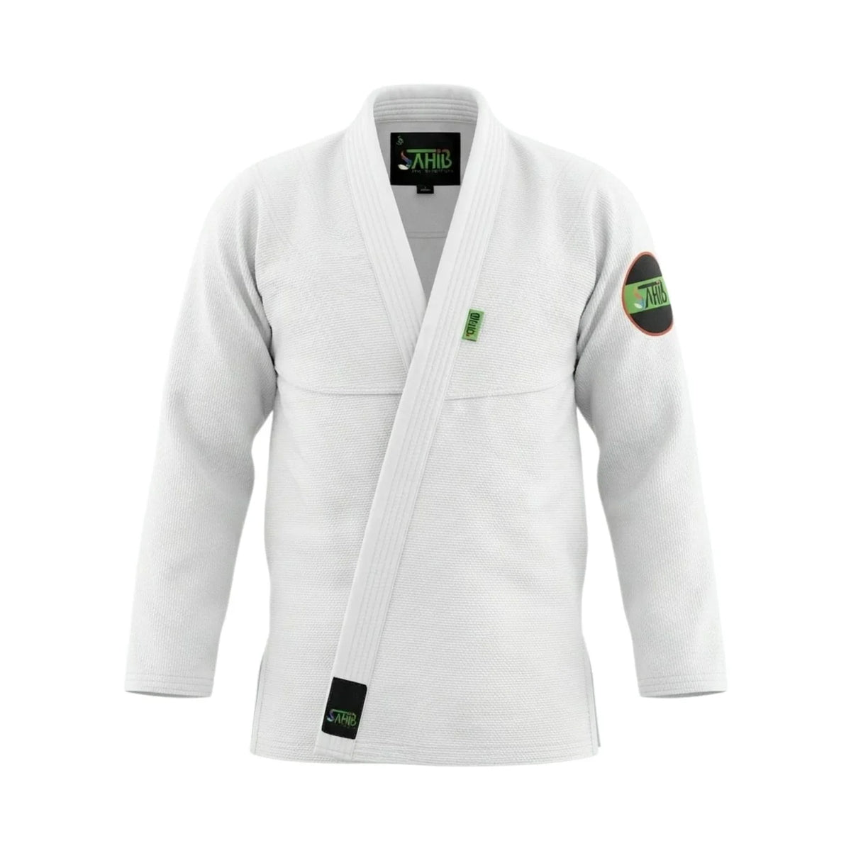 SAHIB New Jiu-Jitsu UAE Series White Gi – Brazilian Jiu Jitsu Kimono for Training & Competition