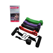 SPORTEX Resistance Band Set – Home Workout, Strength Training & Fitness Exercise Bands