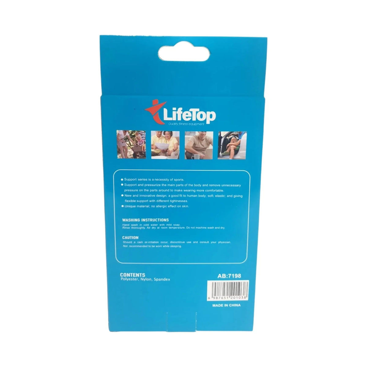 LIFETOP Wrist Support – Compression Wrist Brace for Sports, Fitness & Training