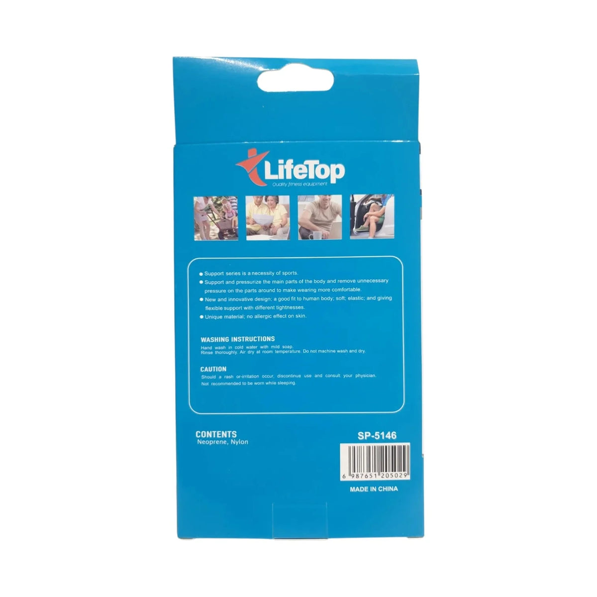 LIFETOP Knee Support – Knee Brace for Gym, Fitness, Sports & Strength Training