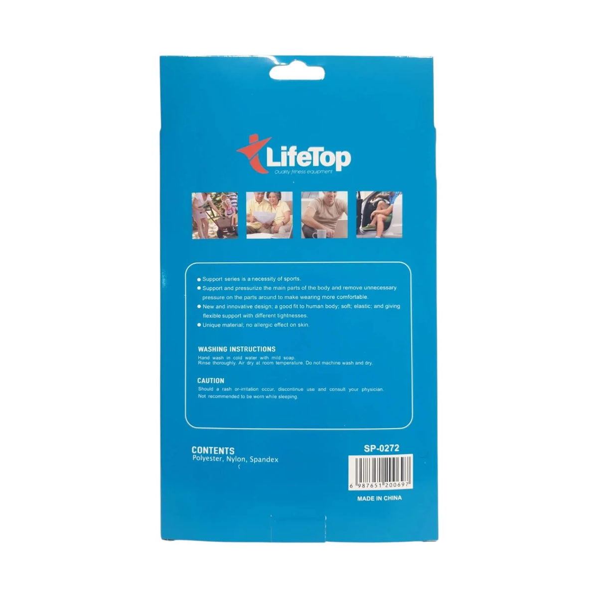 LIFETOP Knee Support – Knee Brace for Gym, Fitness, Sports & Strength Training