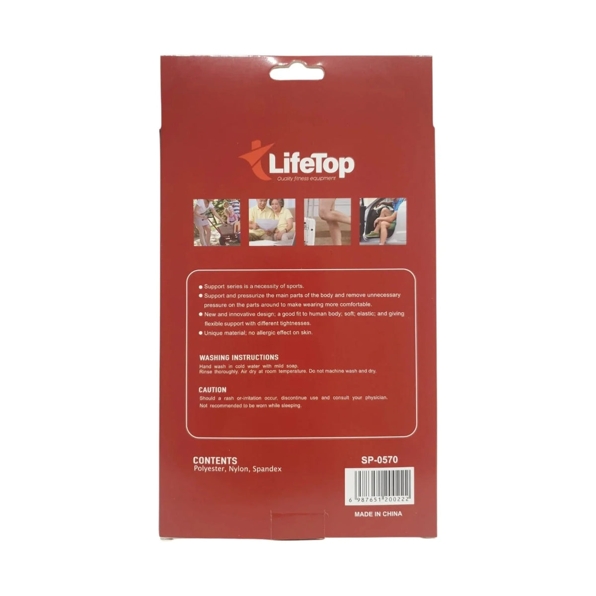 LIFETOP Knee Support – Knee Brace for Gym, Fitness, Sports & Strength Training