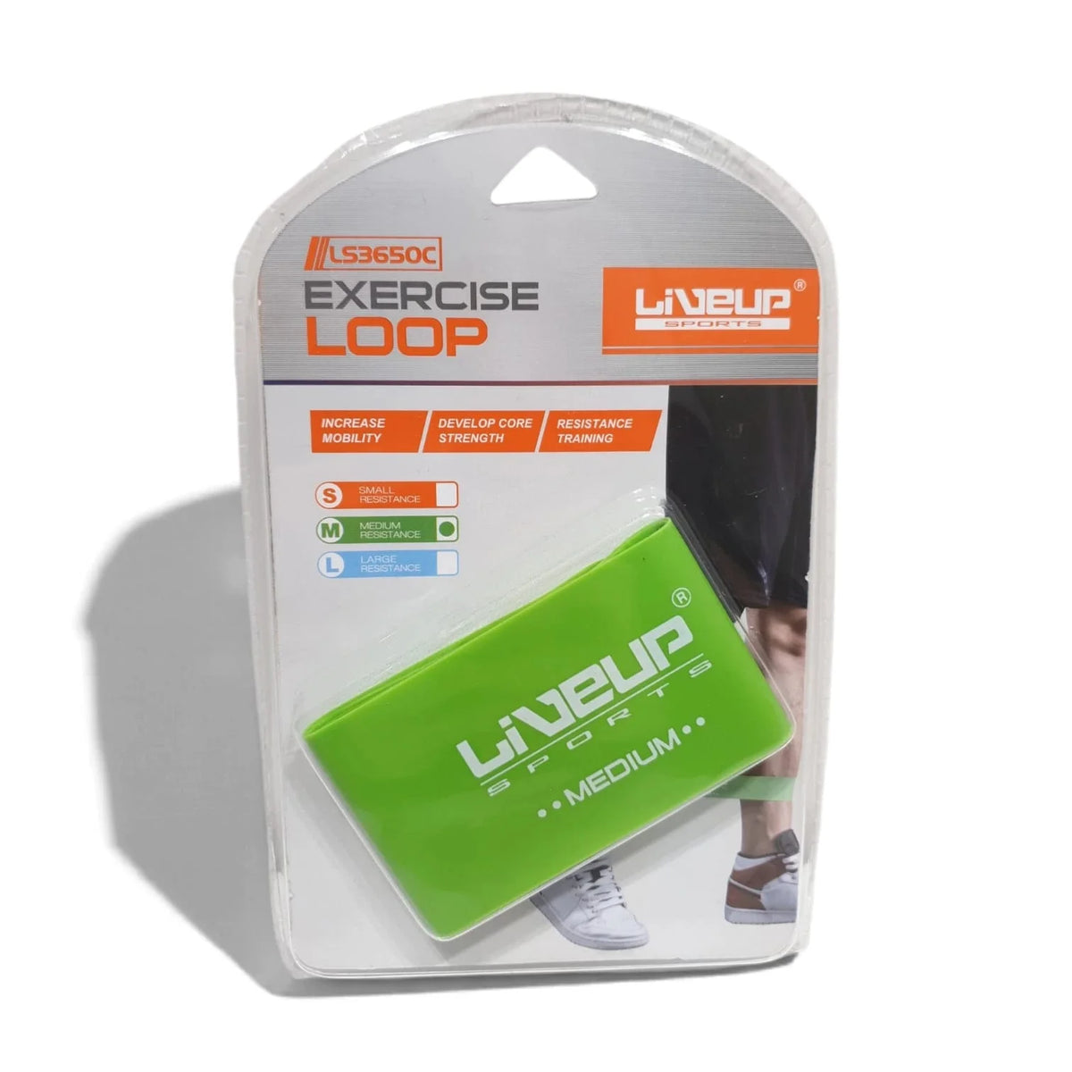 LIVEUP Exercise Loop – Resistance Loop Band for Gym, Home Workouts, Fitness & Strength Training