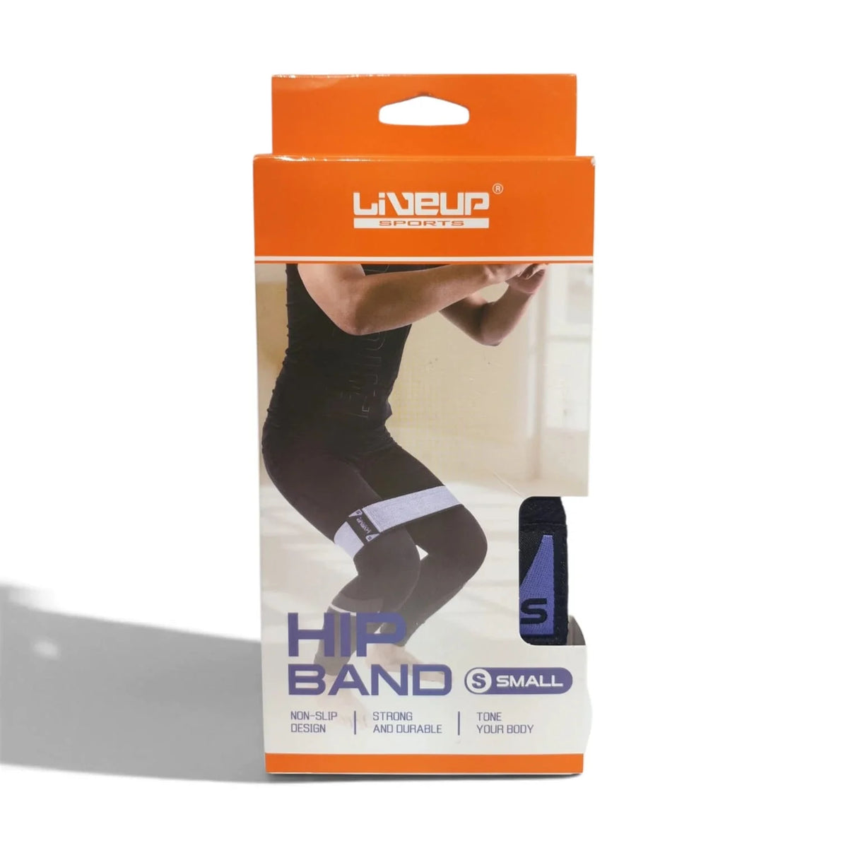 LIVEUP Hip Band – Resistance Band for Glutes, Legs, Gym, Home Workouts & Fitness Training