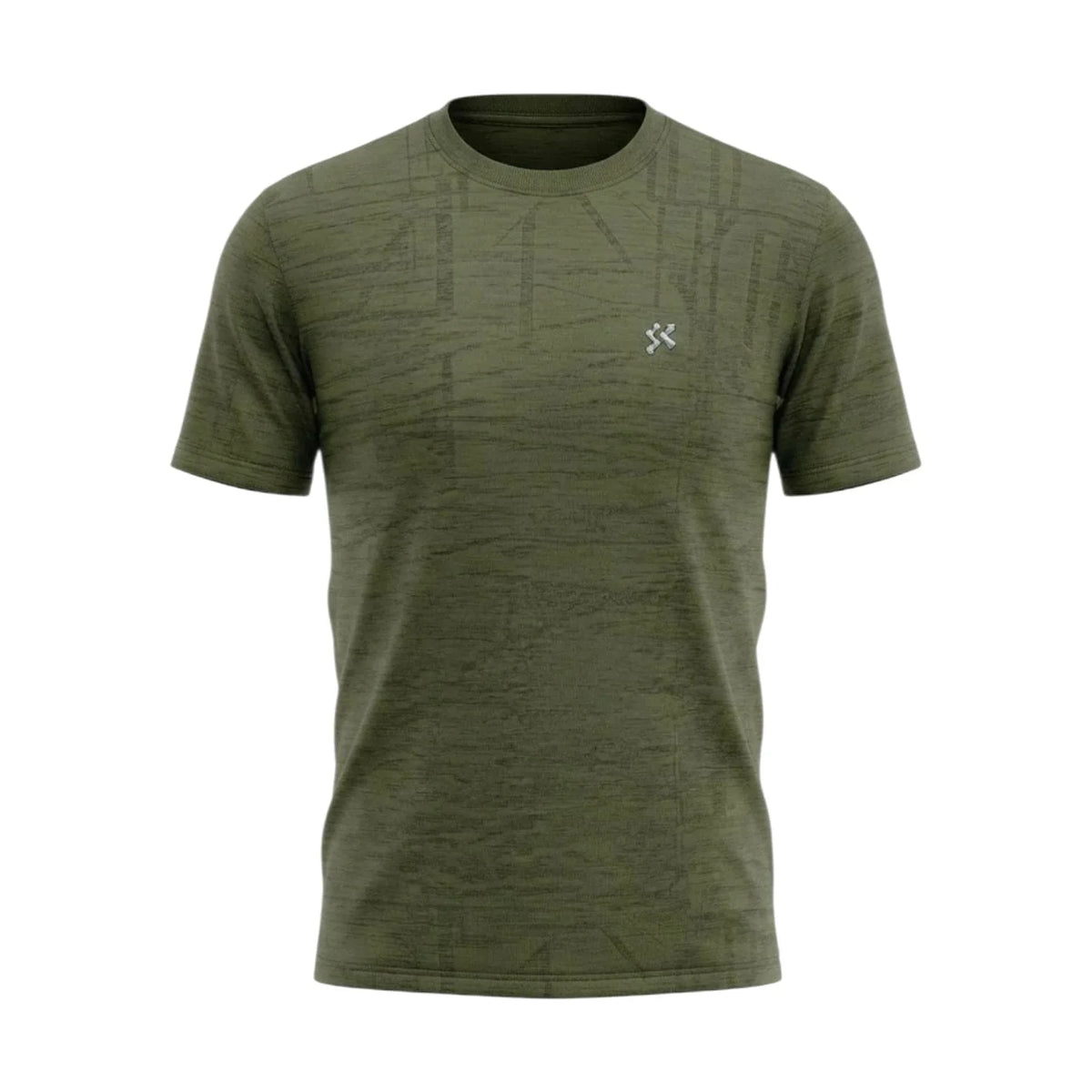 AZOL Men's Sports T-Shirt – 100% Polyester Lightweight Training & Fitness Tee